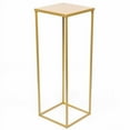 thumbnail image 4 of 70CM Gold Metal Wedding Flower Stand Pedestal Table Centrepiece Decorative Rack, 4 of 14