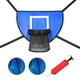 thumbnail image 4 of Hoop de Baloncesto para Trampolín Accesorio de Trampolín para Todas Las Edades Resistentes para Niños Y Niños Marco de Baloncesto Al Aire Libre, 4 of 9