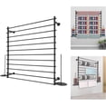 thumbnail image 2 of Ribbon Storage Organizer,12-Layer Wall Mounted Ribbon Display Rack,Wrapping Paper Rack, Metal Ribbon Storage for Craft Room,Flower Shop, Sewing Tool, 2 of 7