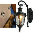 thumbnail image 3 of FETCOI, Outdoor Wall Lights  Fixtures Wall Lantern Waterproof Sconce Porch Lights Wall Mount (Black), 3 of 7