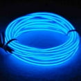 thumbnail image 3 of JYtrend 15ft Neon Led El Wire Light Kit for Party, Halloween, Burning Man Decoration (Blue), 3 of 7