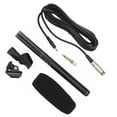 thumbnail image 3 of Professional Wired Metal ABS Microphone with XLR Cable and Windscreen for Camcorders, DSLR and Digital Cameras, 3 of 4