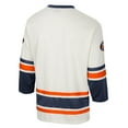 thumbnail image 3 of Men's Colosseum Cream Auburn Tigers Puck Proud Fashion Hockey Jersey, 3 of 3