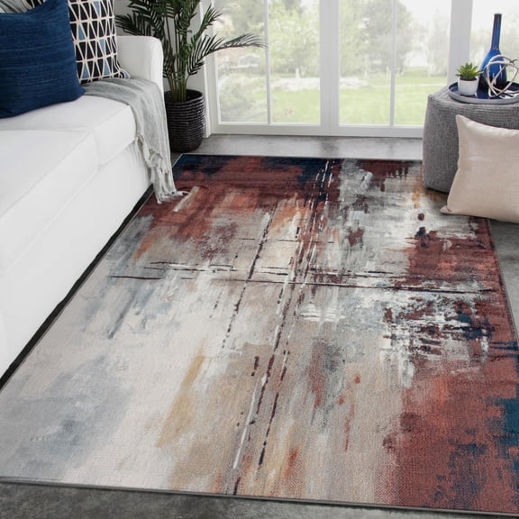 Luxe Weavers Olimpia Modern Artistic Abstract Area Rug