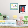 thumbnail image 4 of 2 Kids Art Frames that hold 100 Pieces of Artwork, 8.5x11 with Matt or 10x12.5 without- Great for Teachers & Parents - White, 4 of 6