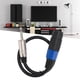 thumbnail image 5 of Cable de altavoz hembra a macho de 1/4 de pulgada cable de conexión de amplificador de gran compatibilidad para bajos para monitores de escenario, 5 of 8