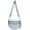 Blue, variant on Black White Plaid Reusable Eco Crossbody Bag for Women Lightweight Daily Purse
