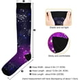 thumbnail image 3 of GZHJMY Galaxy Compression Socks, Women Men Long Stocking (20-30mmHg), Travel Knee High Stockings for Athletic Sports,Running,Cycling,Nursing, 3 of 7