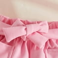thumbnail image 5 of TOWED22 Baby Girl Clothes Toddler Summer Embroidery Short Shirt Pant Girl Outfit Sleeveless Top Clothes Set(Blazer,6-9 M), 5 of 9