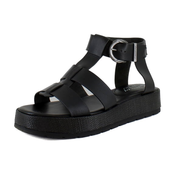 Circus NY by Sam Edelman Women's Katy Gladiator Sandal, Black, 8.5