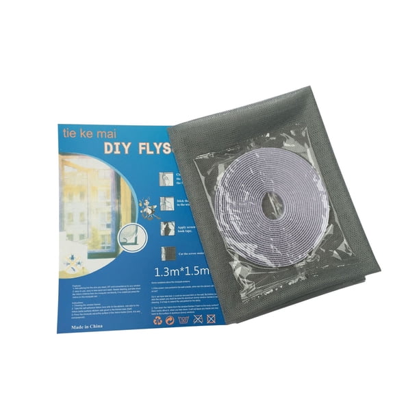 Xihbxyly Mosquitera Autoadhesiva para Ventanas, Fácil de Instalar, Ventilación Invisible, Ideal para Ventanas Del Hogar, Fácil de Limpiar, 150 X 200 Cm.