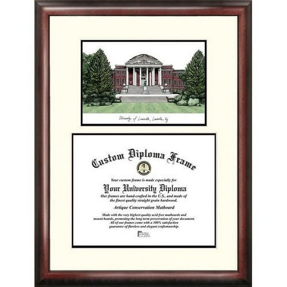 University of Louisville 14 x 17 Scholar Diploma Frame