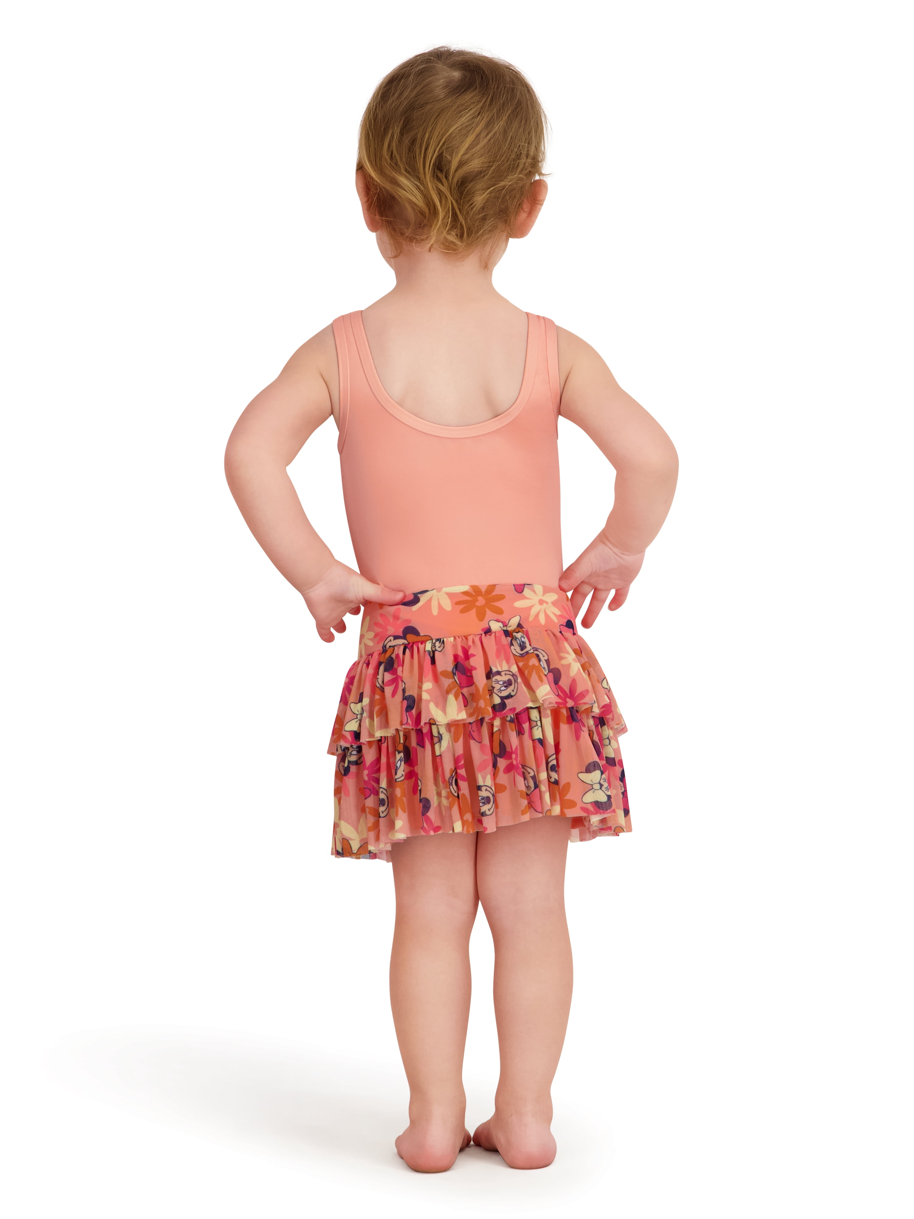 Character Toddler Girl One- Piece Swimsuit and Skirt Set, Sizes 12M-5T