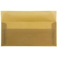 thumbnail image 2 of JAM Paper® #10 Business Envelope, 4 1/8" x 9 1/2", Earth Brown Translucent Vellum, 25/pack, 2 of 2