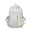 White, variant on Large Capacity Solid Color Casual Backpack for Men Women Outdoor Travel Daypack for Students Sport Bag White One Size