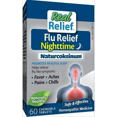 Homeolab USA Flu Nighttime Naturcoksinum, 60 Ct