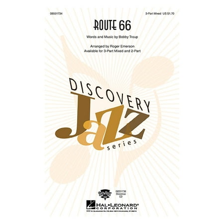 Hal Leonard Route 66 3-Part Mixed arranged by Roger
