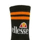 thumbnail image 3 of ellesse calcetines de deporte unisex PULLO, 3 pares - calcetines de tenis, calcetines de tripulación, logotipo Negro/Multi 41-46, 3 of 3