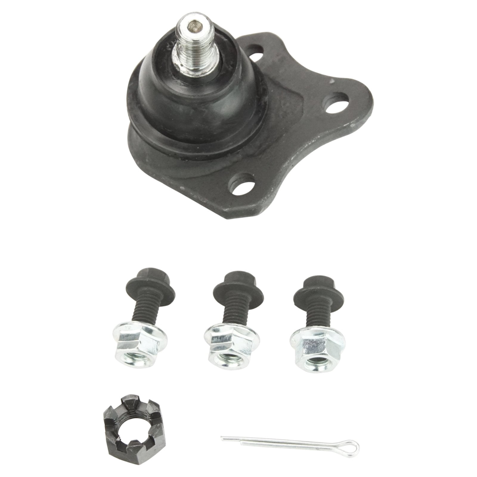 TRQ Front Lower Ball Joints LH & RH Pair w/ Hardware for VW Beetle Golf Jetta PSA63126