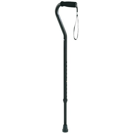 Carex Black Adjustable Offset Walking Cane (Best Walking Cane Reviews)