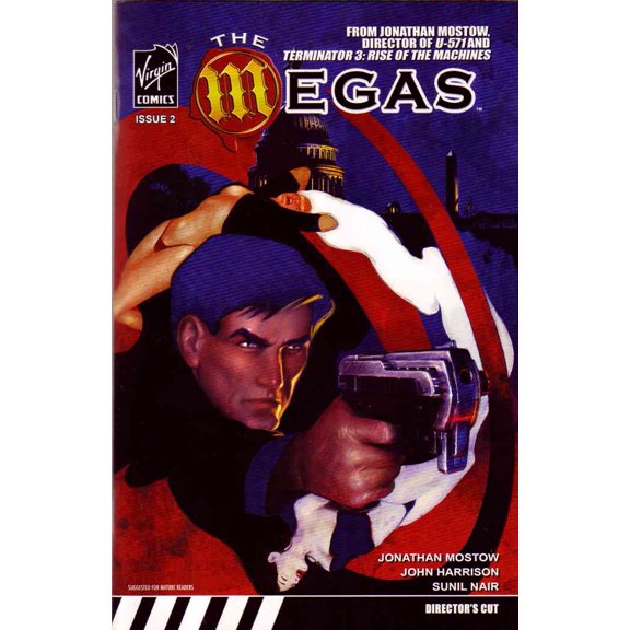Megas #2 VF ; Virgin Comic Book