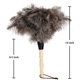 thumbnail image 2 of Plumero NEWONG, pluma de avestruz, mango de madera natural, 2 unidades, 2 of 8