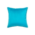 thumbnail image 2 of Funda para cojín de asiento Bewildely terciopelo suave decorativa reutilizable con cremallera Azul claro 45x45cm, 2 of 6