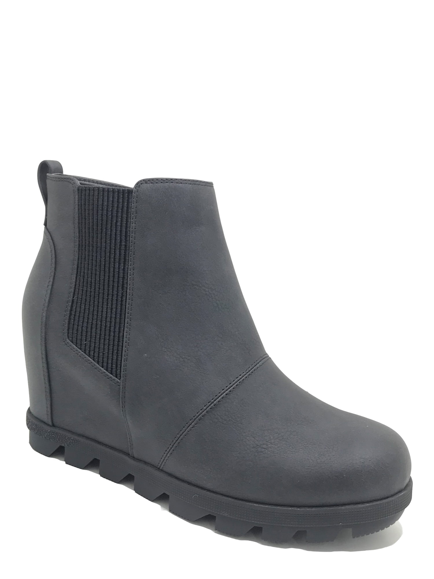 time and tru wedge booties