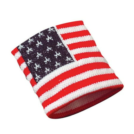 Under Armour 1 Inch Wristband - US Toy Stars and Stripes Wristband 2.75
