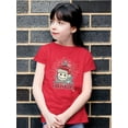 thumbnail image 2 of Cheerful Merry Christmas Graphic T-shirt, 2 of 4