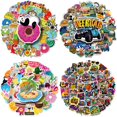 thumbnail image 1 of Pieces of Graffiti Stickers Outdoor Mix and Match Landscape Luggage Stickers Astronaut Colorful Cartoon Stickers heqiyong toy, 1 of 2