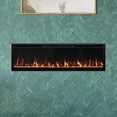 thumbnail image 4 of Modern Ember 60" Vibrance Linear Electric Fireplace Crystal Ember Bed- Works with Wi-Fi App, 4 of 8