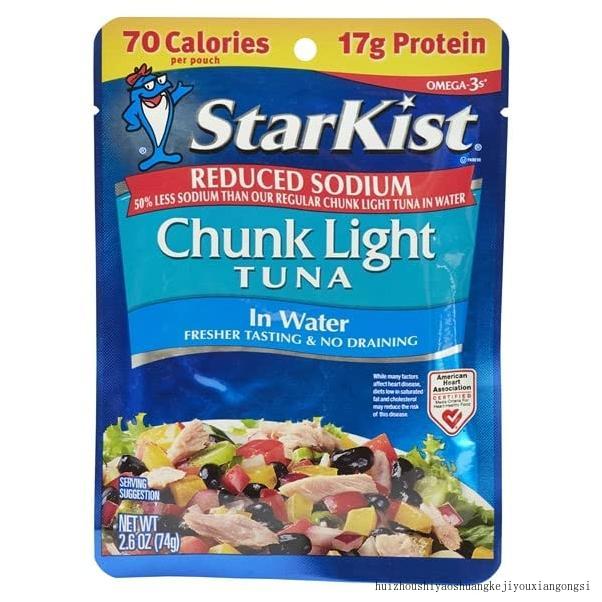 Starkist Reduced Sodium Chunk Tuna, Low Sodium Chunk Light Tuna 12