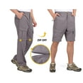 thumbnail image 3 of Little Donkey Andy Men's Stretch Convertible Pants, Zip-Off Quick-Dry Hiking Pants, UV Protection, Lightweight Size XL, 3 of 6
