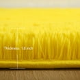 thumbnail image 3 of Softlife Super Soft Rug For Living Room Fluffy Rugs For Dorm Room Cute Plush carpet For Bedroom,8' x 10',Yellow, 3 of 7