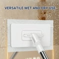 thumbnail image 7 of Disposable Dust Mop with 1/3/4/5/10 Reusable Cloths, Reusable Clamp Mop with Short Stainless Steel Handle, Mini Sweeper Mops with Pressure Clamping System, Apply to Window and Furniture, 7 of 7