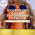thumbnail image 3 of Pure Blends Sun Hydrating Color Depositing Shampoo Brighten & Tone Color Faded Hair Semi Permanent Hair Dye Prevents Color Fade Extend Color Service on Color Treated Hair 33.8 Oz., 3 of 7