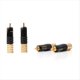 thumbnail image 2 of 4 Piezas WBT-0150 Adaptador de Enchufe Conector de Alta Fidelidad Conector Terminal de Enchufe de Audio Cobre Chapado en con Bloqueo de Tornillo, 2 of 5