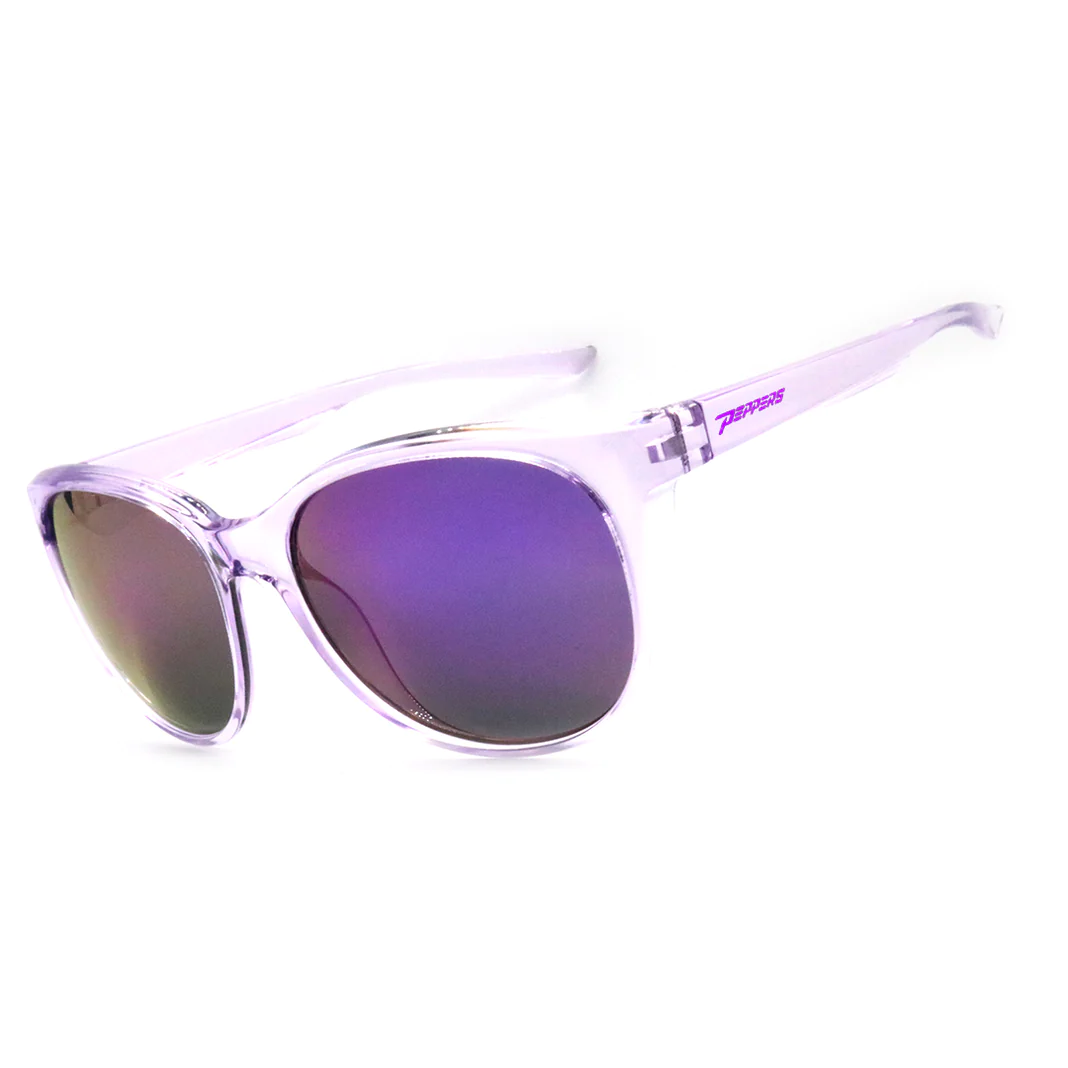 Peppers Carlita Crystal Purple With Purple Revo Polarized Lens