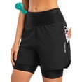 thumbnail image 1 of QUALICOS Shorts de Bicicleta de Montaña para Mujer 4D Acolchados Shorts de Ciclismo Shorts de Ciclismo MTB Bicicleta Shorts de Ciclista para Mujer Bolsillos con Cierre, 1 of 8