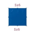 thumbnail image 2 of Lona Impermeable Para Exterior Reforzada Con Ojillos Azul 5x6 m, 2 of 5