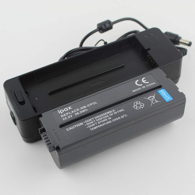 Ipax Battery+ Charger Compatible with Canon Selphy Photo Printer