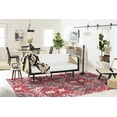 thumbnail image 5 of SAFAVIEH Brentwood Rudolf Southwestern Area Rug, Red/Ivory, 4' x 6', 5 of 11