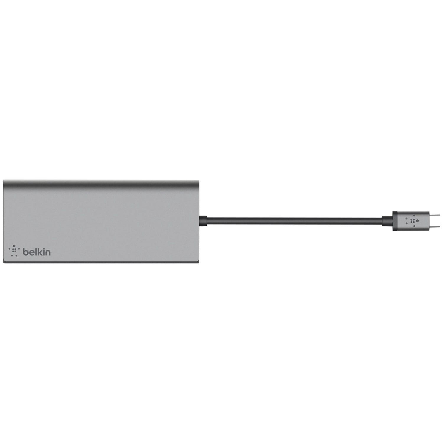 Belkin USB-C Hub, 5-in-1 MultiPort Docking Station - USB-C Docking Station for iPad, iPad Pro, iPad Mini & MacBook - 60W USB-C Power Delivery 3.0, 4K HDMI USB-A, USB-C, Ethernet & SD Card Ports