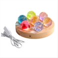 thumbnail image 3 of Fantasy Colorful Glass Star Ball Luminous Planet Astronomy Planets Ball Fantastic Style Home-Decorat, 3 of 5