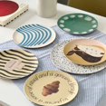 thumbnail image 2 of Bamboo Fiber Dinner Plates Reusable Unbreakable Dishwasher Safe Dishes Kids Tableware for Home Breakfast Dinner Party Cafe A13, 2 of 6