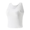 thumbnail image 3 of Top George para Mujer con Copas Blanco Talla CH, 3 of 4