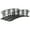 Black, variant on Demifill 6Feet Metal Arch Backyard Garden Bridge with 660 lbs. Weight Capacity, Safety Siderails, Vine Motifs, Easy Assembly for Backyard Creek, Stream, Pond, Brown