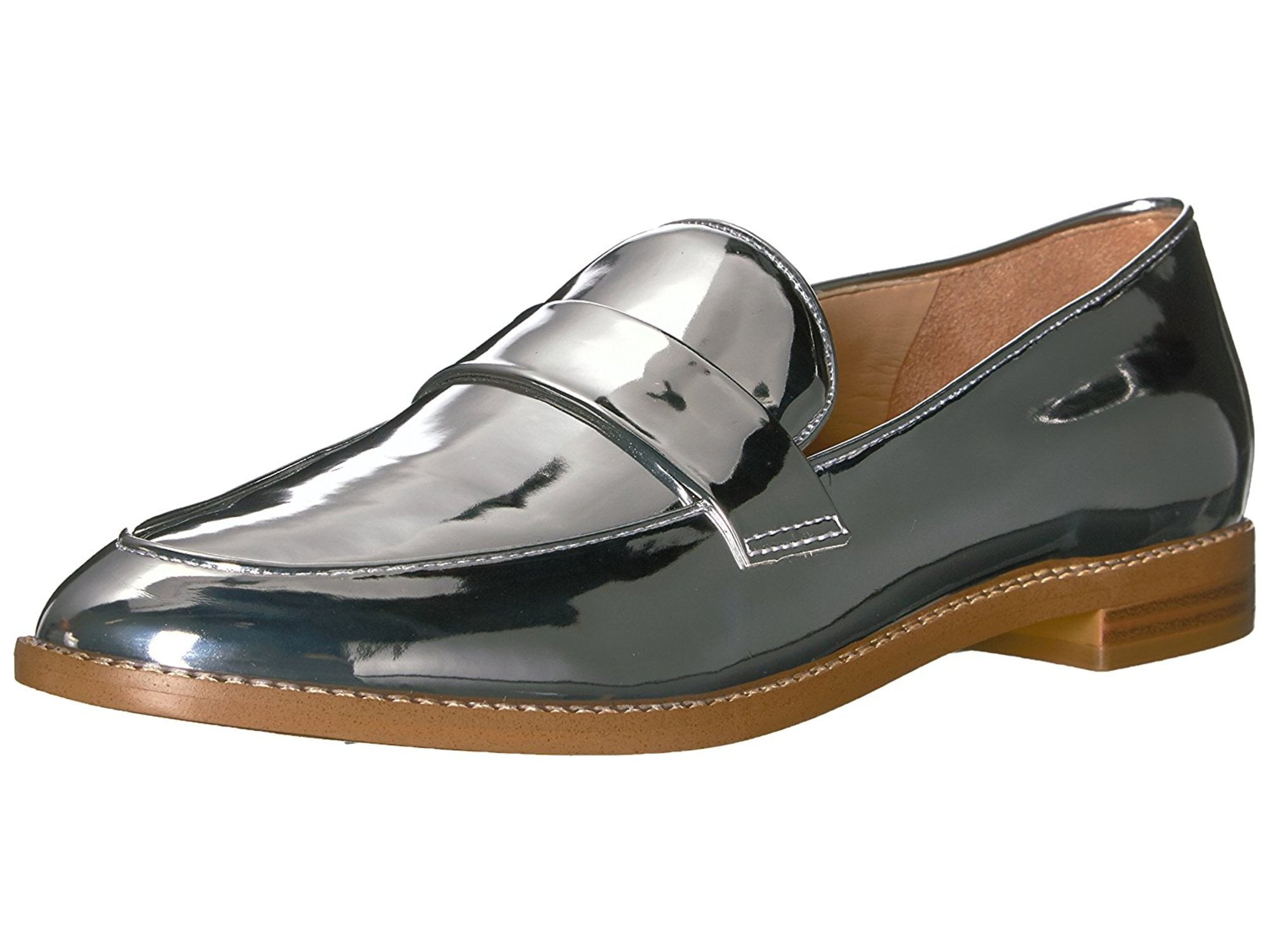 franco sarto silver shoes