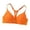 Orange, variant on Gymayou Front Closure Lace Bra For Women Underwire T Back Racerback Bra with Adjustable Strap Beige 70B